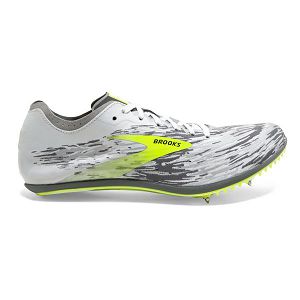 Brooks Wire v6 Womens Racing Shoes Black/Grey/Yellow | USA-WIH749620